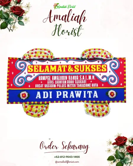 Papan Bunga Ucapan Selamat Maguwan